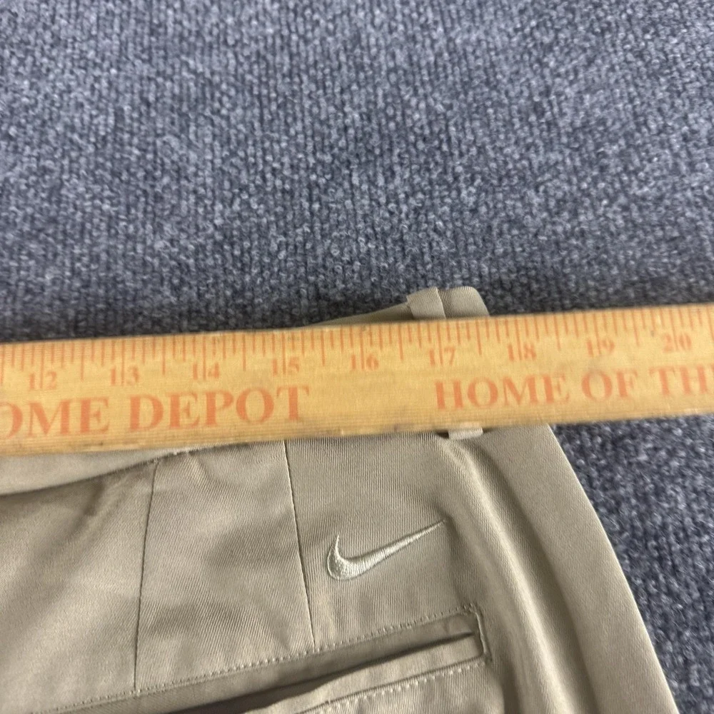 Nike Pants Mens 36x30 Beige Dri-FIT Khakis Twill Pockets Stretch Lightweight